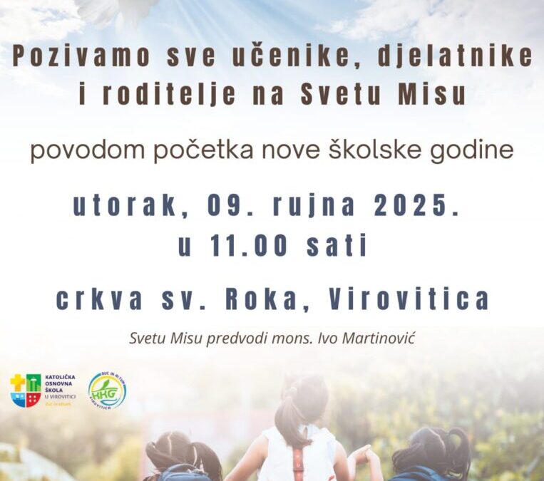 Sveta Misa povodom početka nove školske godine