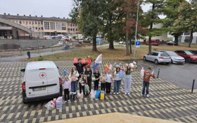 Malim djelima do velikih promjena: učenici naše škole darovali namirnice Socijalnoj samoposluzi